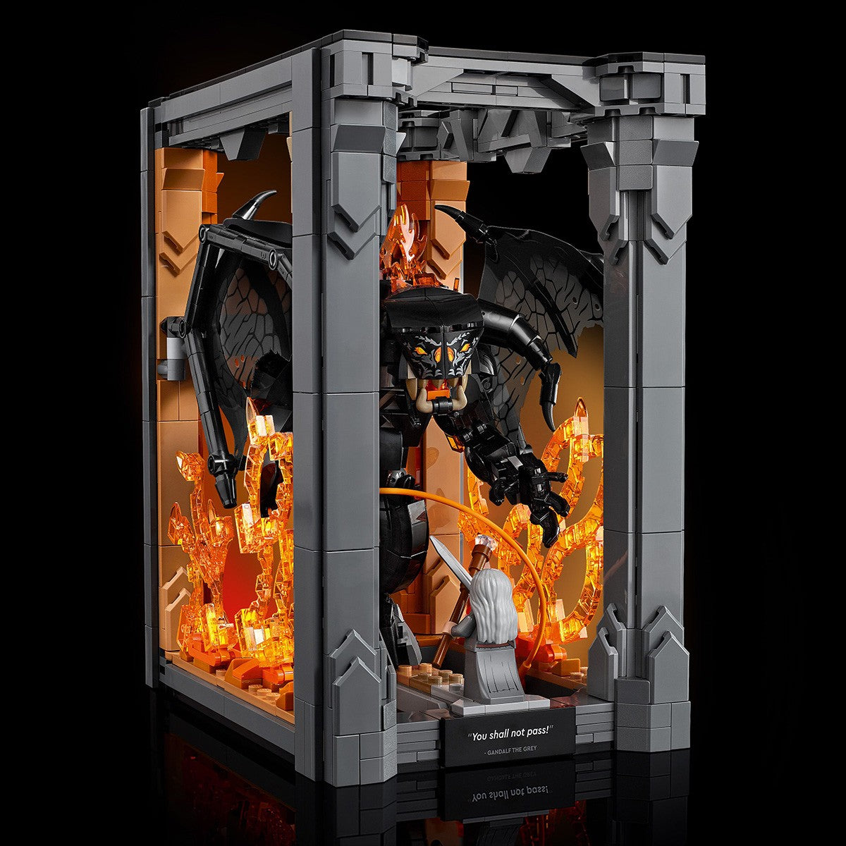 LEGO ICONS STAPANUL INELELOR DIORAMA PENTRU BIBLIOTECA - Imagine 10