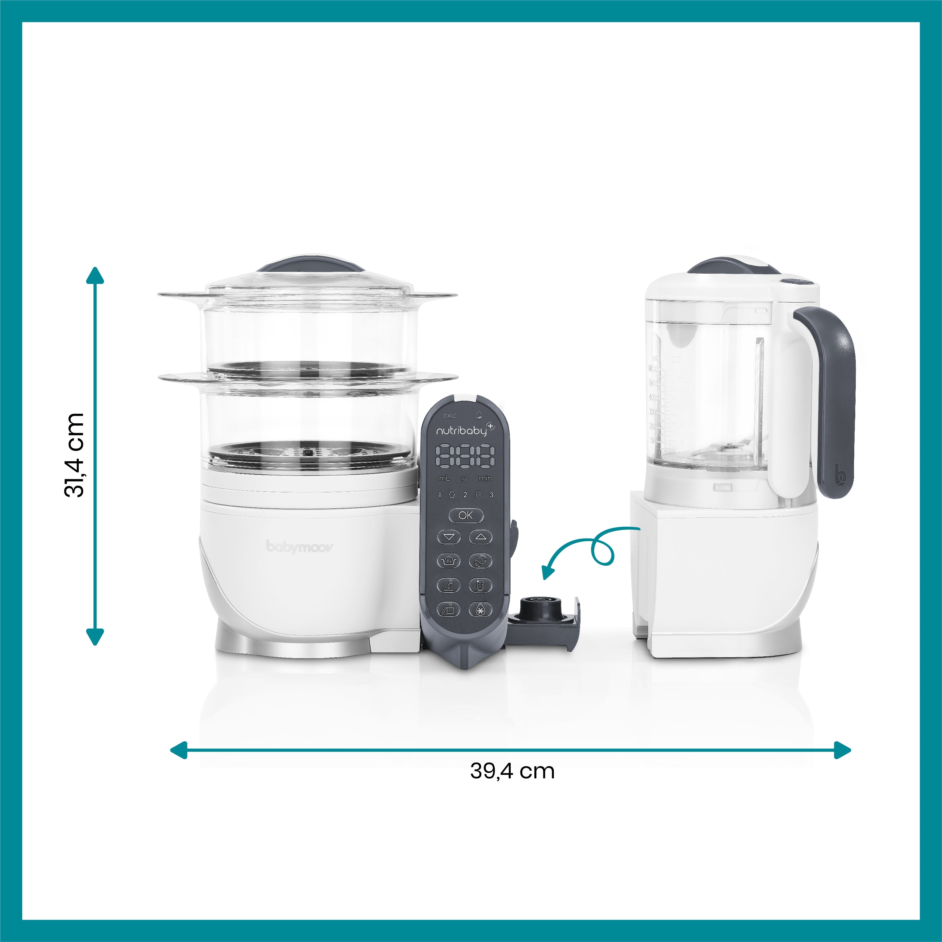 Babymoov Nutribaby Robot 5 in 1 Industrial Grey - Default Title (10) [ps:2dfb16ee-7817-4271-b9f1-99f72c6a0c29]