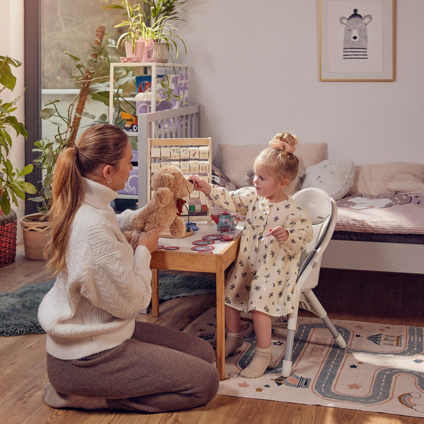SCAUN DE MASA KINDERKRAFT DINNLY, GREY - Imagine 4 [ps:4ee3a8a9-2c9f-4a5b-ad7c-08f43837c319]