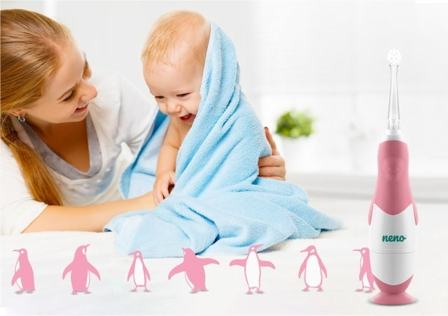 Neno Denti Pink – periuță de dinți electrică de la 3 la 36 luni [ps:440990db-f6a2-45eb-94b4-eec758a277e7]