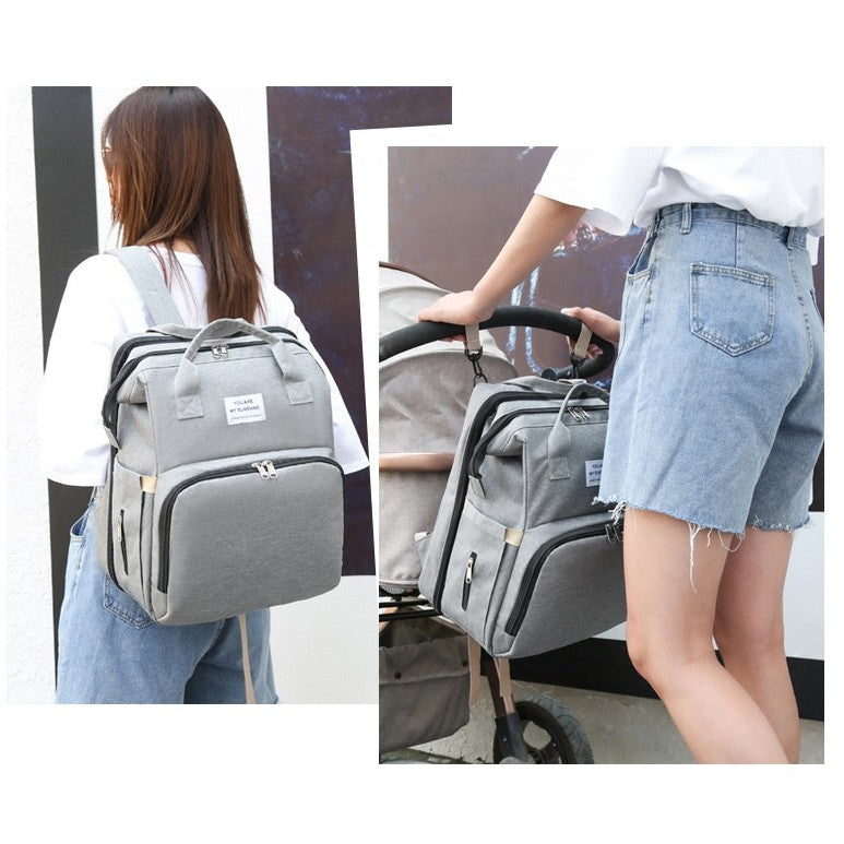 Rucsac Multifunctional Flippy cu Patut Pliabil | infant.ro - Gri (10) [ps:f4b60da0-1d12-44fd-8b70-39c24562bd2f]