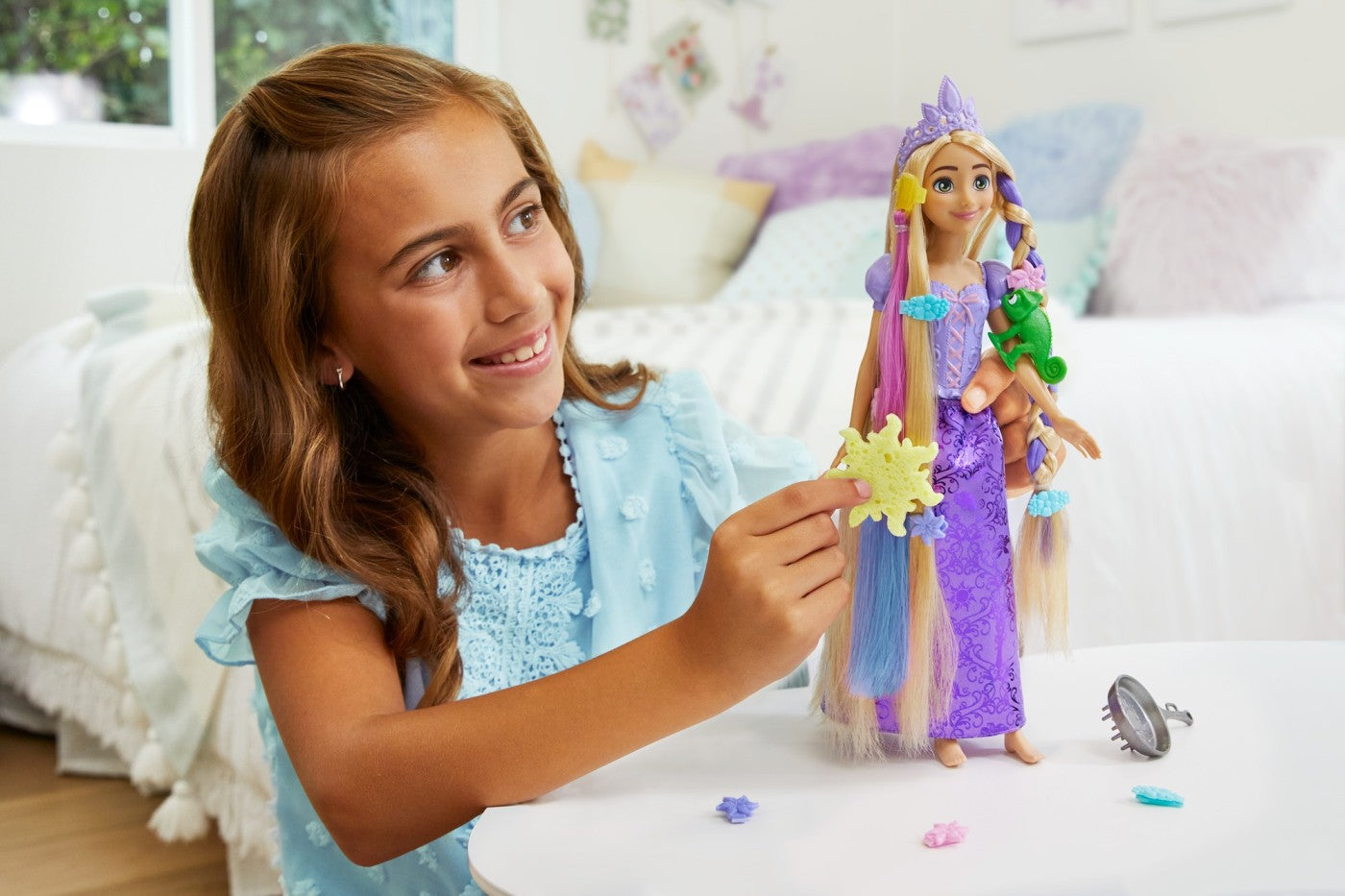 DISNEY PRINCESS PAPUSA RAPUNZEL Mattel - Imagine 10
