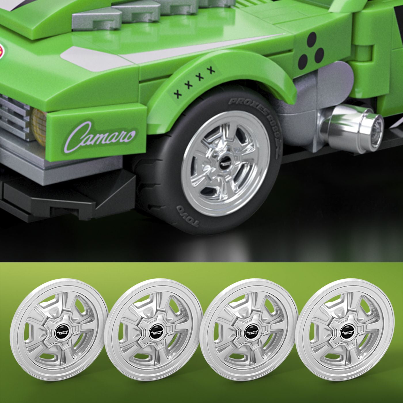 HOT WHEELS SPEED SERIES SET DE CONSTRUCTII CAMARO BY - Imagine 10