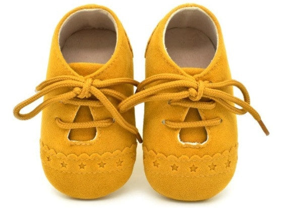 Pantofiori eleganti bebelusi Drool (Culoare: Turcoaz, - Muștar