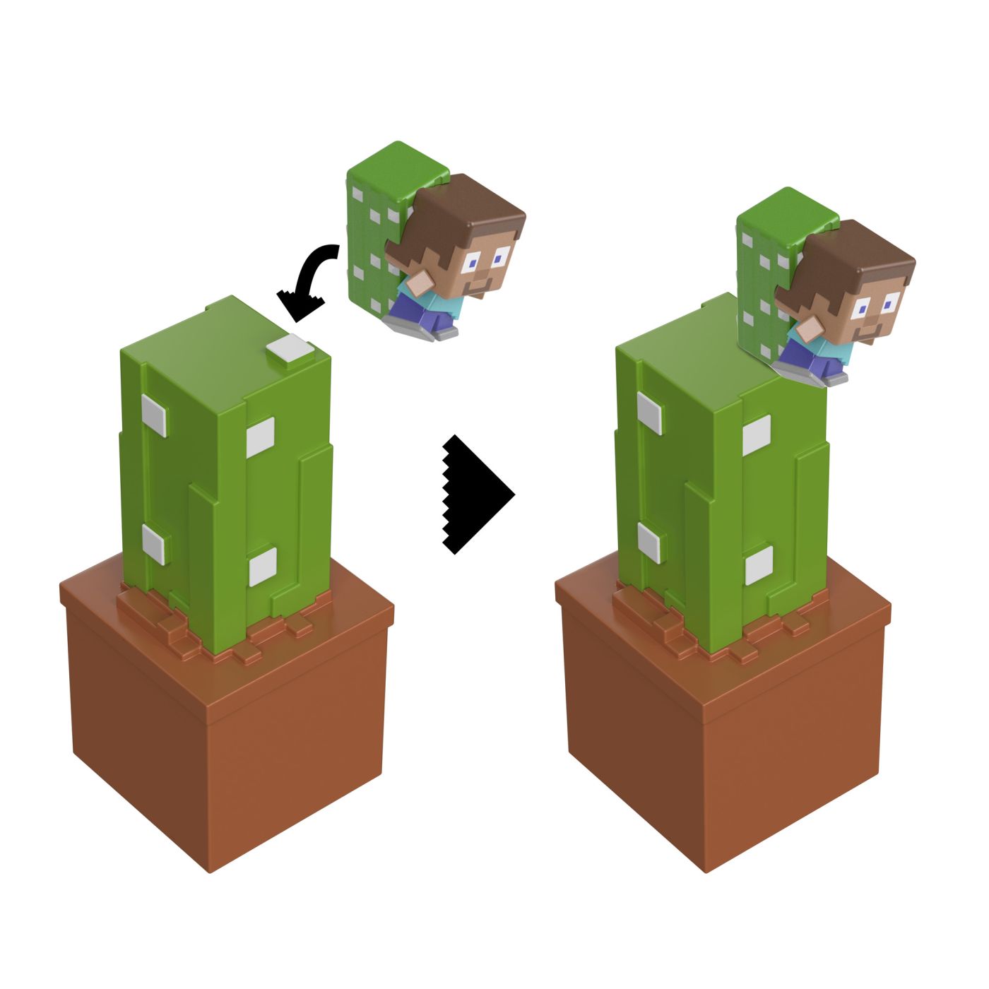 MINECRAFT MINI MODE SET EXPLORARE MINIERA AXOLOTL Mattel - Imagine 10