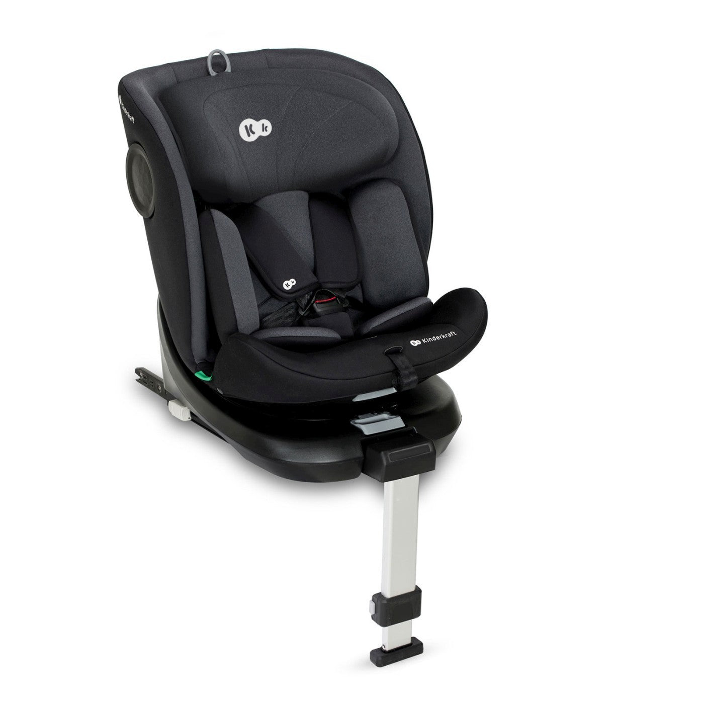 SCAUN AUTO I-SIZE, 40-150 CM, KINDERKRAFT I-360, BLACK - Imagine 10