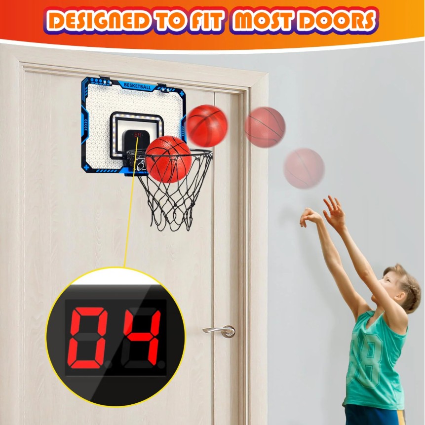 Cos Baschet Copii Flippy cu Tablou Electronic și Minge - Default Title (10) [ps:eb022aa4-2643-43c1-ae09-2fd941230c1f]