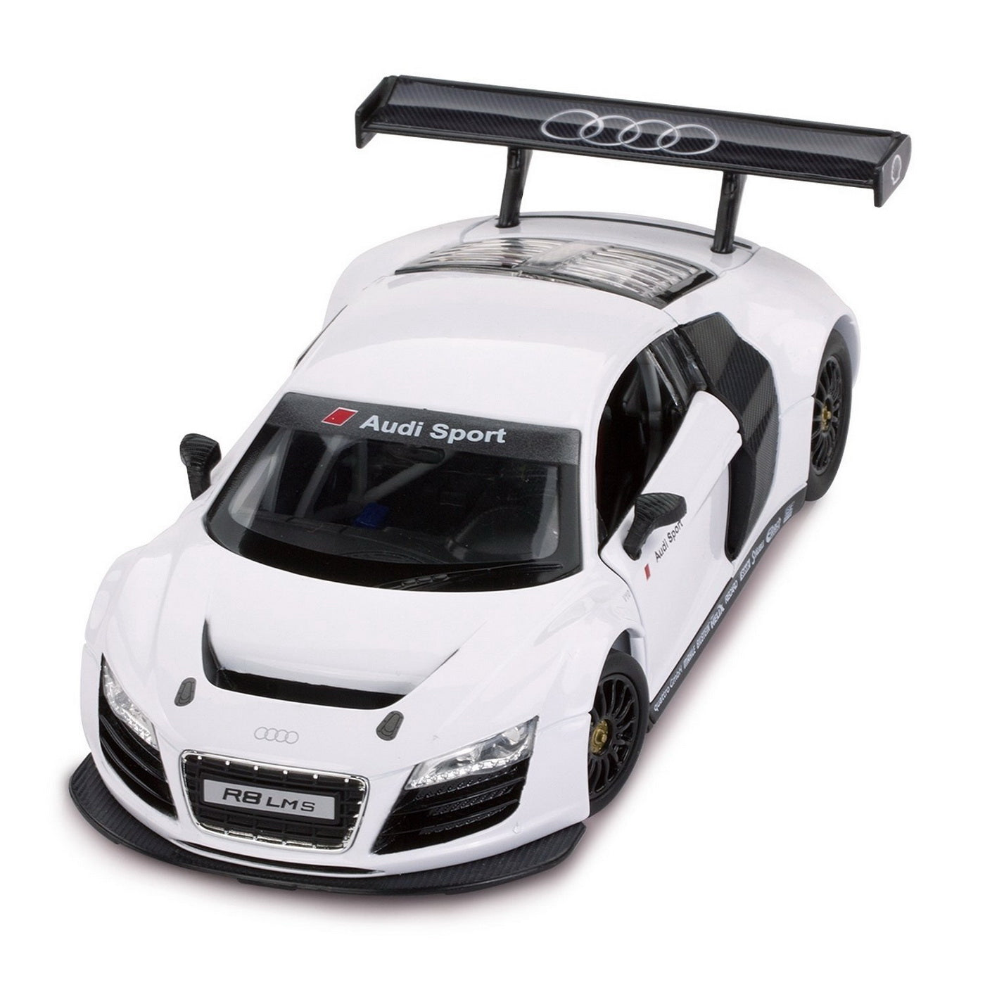 MASINUTA METALICA AUDI R8 ALB SCARA 1 LA 24 Rastar - Imagine 10 [ps:b80d03a2-5d7a-4b84-ba4d-afad33c9bae1]