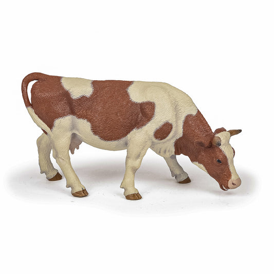 PAPO FIGURINA VACA ALB CU NEGRU - Imagine 10