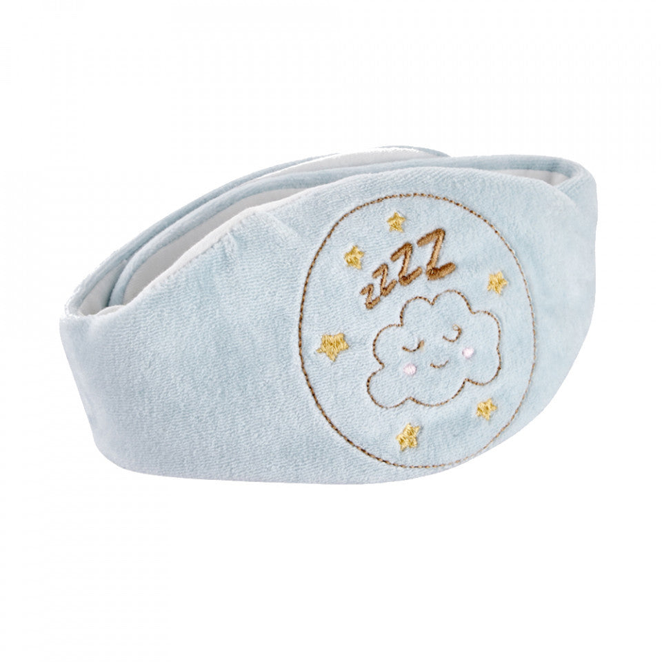 Centura anticolici cu samburi de cirese BabyJem Sleepy - Bleu