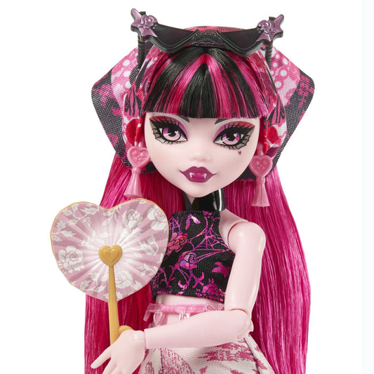 MONSTER HIGH SKULLTIMATE SECRETS PAPUSA DRACULAURA CU - Imagine 10