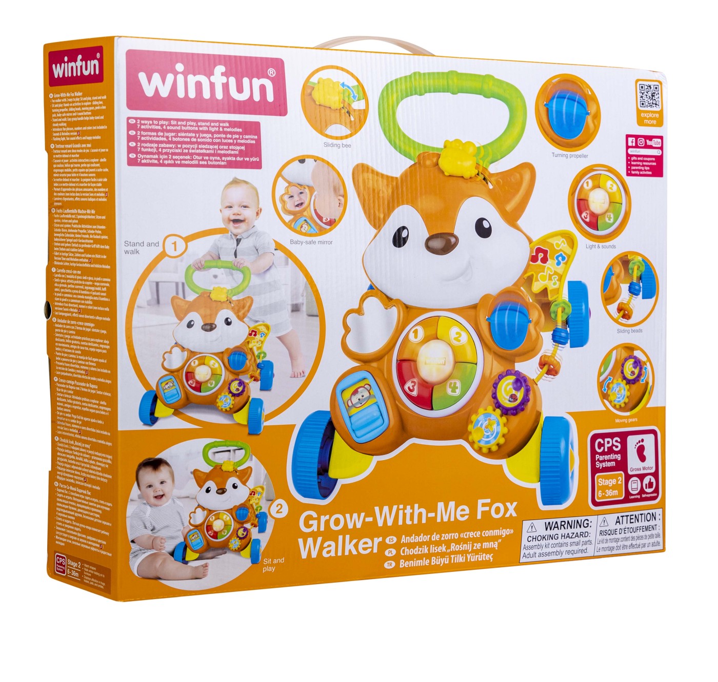 WINFUN ANTEMERGATOR VULPE CU LUMINI SI SUNETE - Imagine 10 [ps:163af368-03c2-415c-9998-499faa23502e]