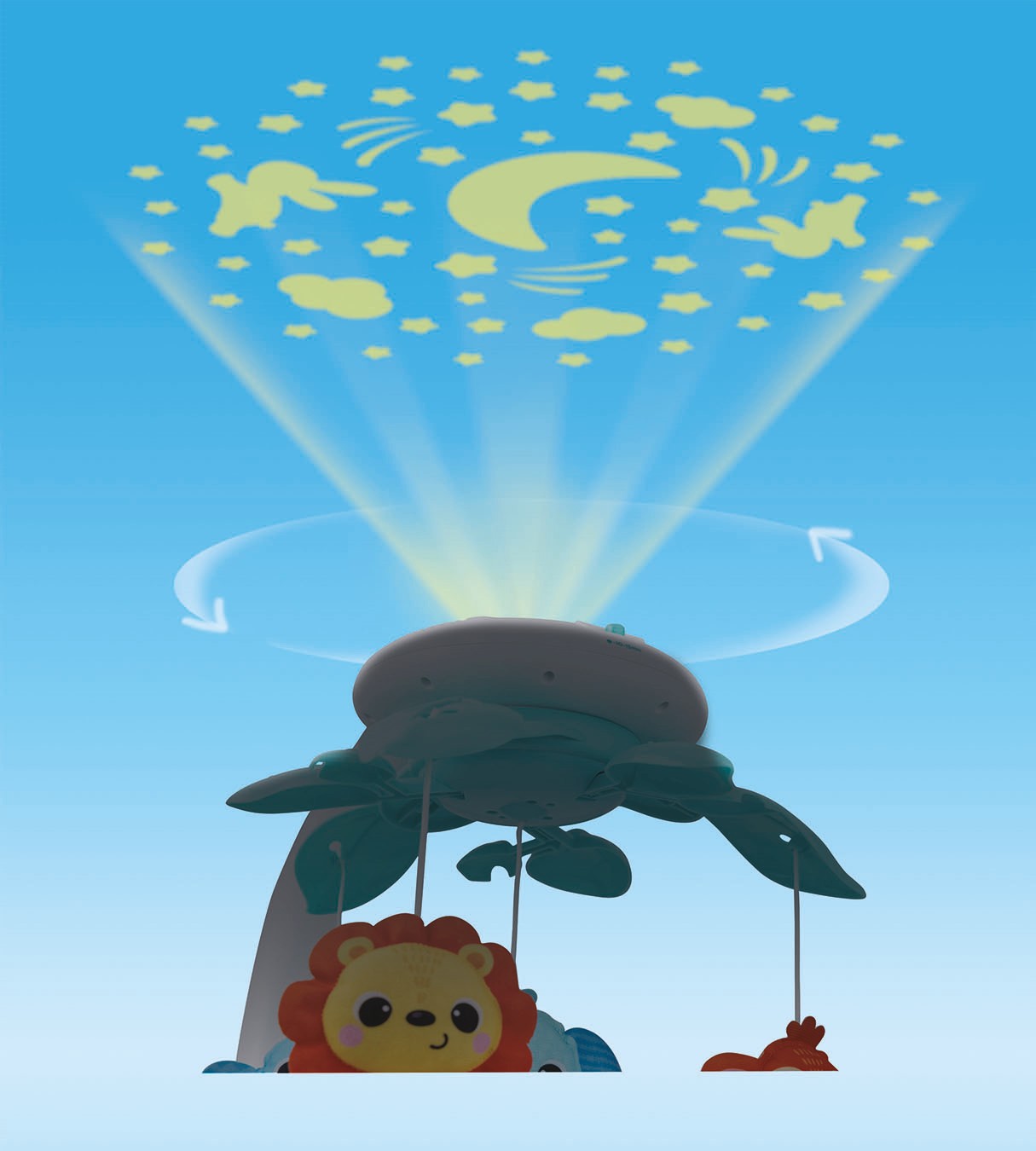 WINFUN PROIECTOR MOBIL ANIMALUTE DIN JUNGLA - Imagine 10