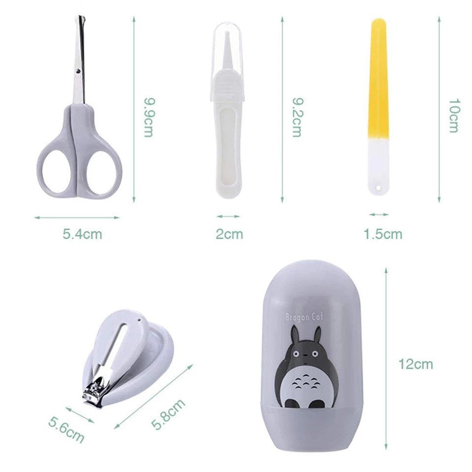 Set 4 piese pentru ingrijirea unghiilor bebelusului Drool (Model: Catel Roz) [ps:ae99c204-f71b-469f-b6d8-49811f4bea51]