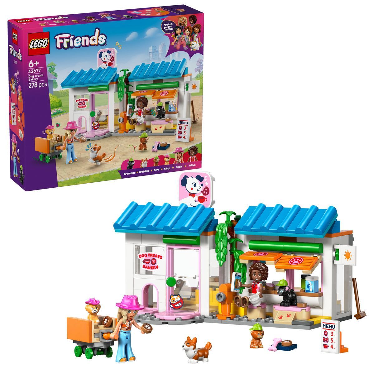 LEGO FIRENDS BRUTARIE CU BUNATATI PENTRU CAINI 42677 [ps:4e11e8b3-cfab-4df3-bea4-dc6b7a35871c]