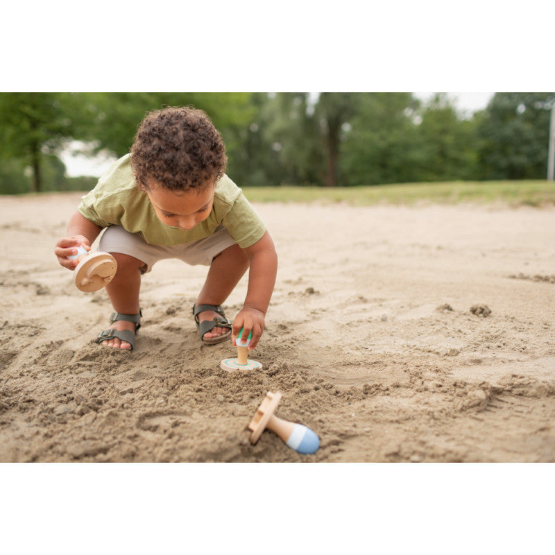 Stampile din lemn pentru nisip, BS Toys [ps:d5a99b46-5eb4-4ded-8db5-820e13d61dc2]