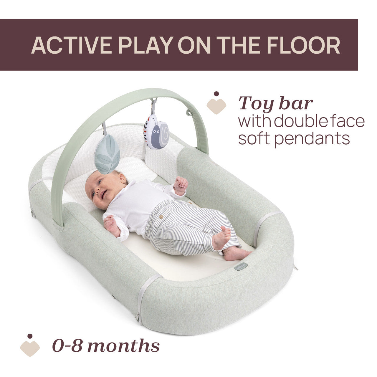 Babynest multifunctional 4 in 1 Chicco Mommy Pod, Olive - Default Title (10) [ps:15def4de-59b2-47a6-bb7e-81620aa07b06]