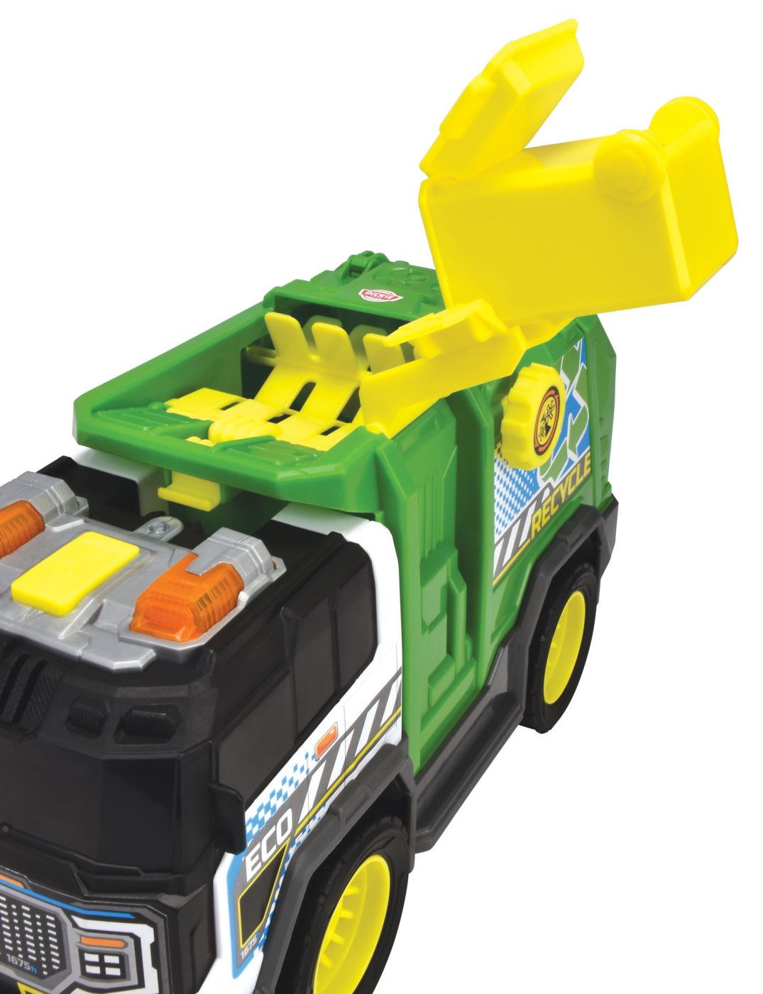 DICKIE CAMION DE RECICLARE CU LUMINI SI SUNETE 30CM Simba - Imagine 10 [ps:8aadaf2c-ccef-44f8-900e-3ee8c59f6be7]