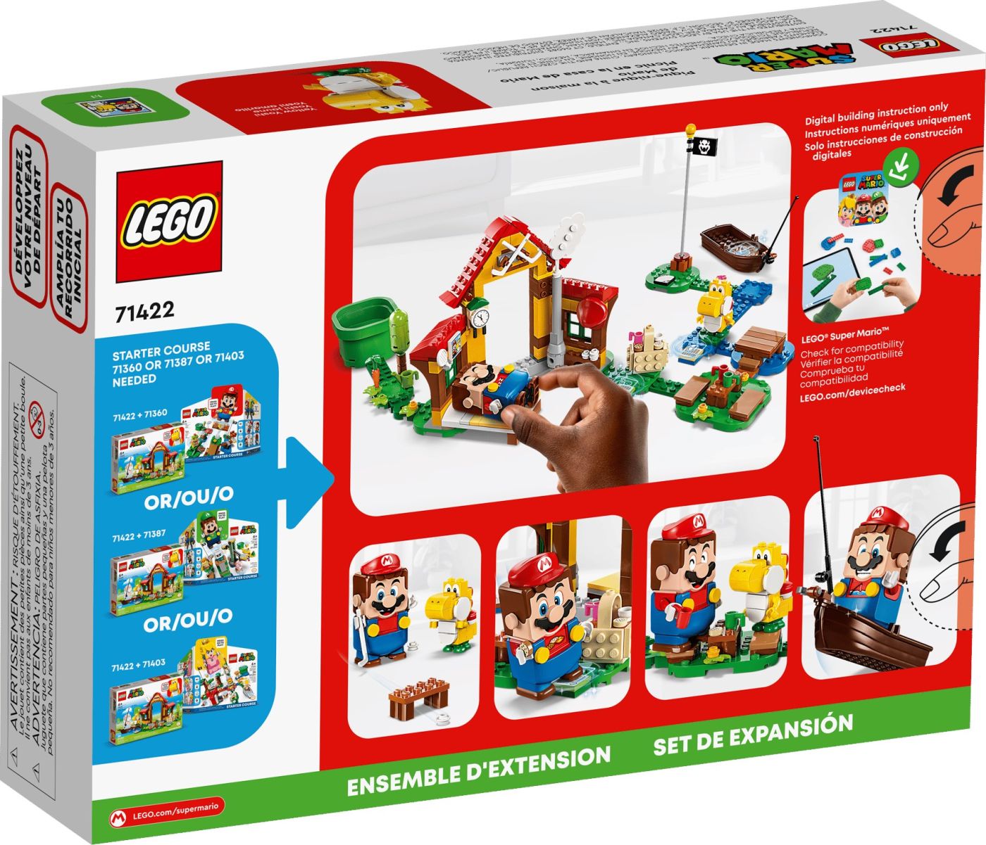 LEGO SUPER MARIO SET DE EXTINDERE PICNIC LA CASA LUI MARIO 71422 [ps:043376d6-3282-4f89-ac19-038516f3bf67]