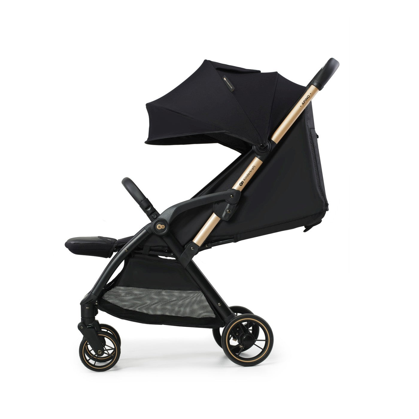 CARUCIOR SPORT KINDERKRAFT APINO, 0-22 KG, DOVE GREY - Negru
