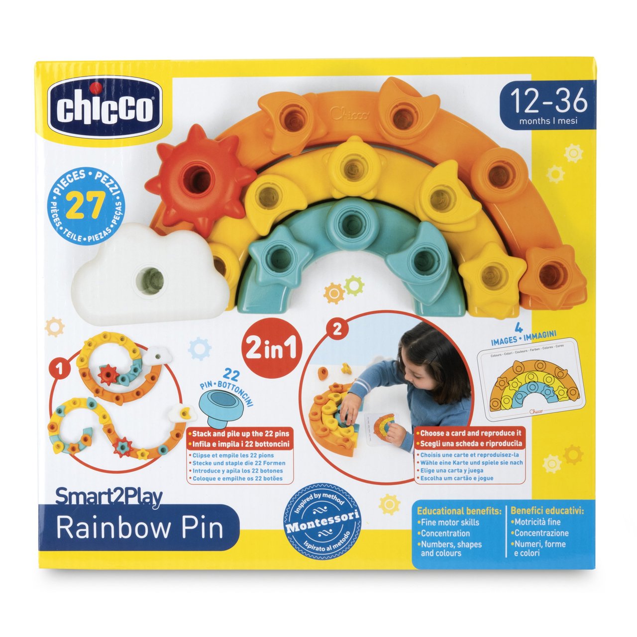 Jucarie de sortare si indemanare Chicco 2 in 1 Curcubeu, - Default Title (10) [ps:52eba4e8-e69e-450c-83cf-b818621a2c05]