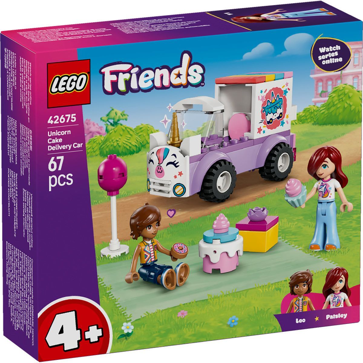 LEGO FIRENDS MASINA UNICORN PENTRU LIVRARE DE TORTURI 42675 [ps:5dd820fc-c1d4-4a07-aef7-f2db557ab22f]
