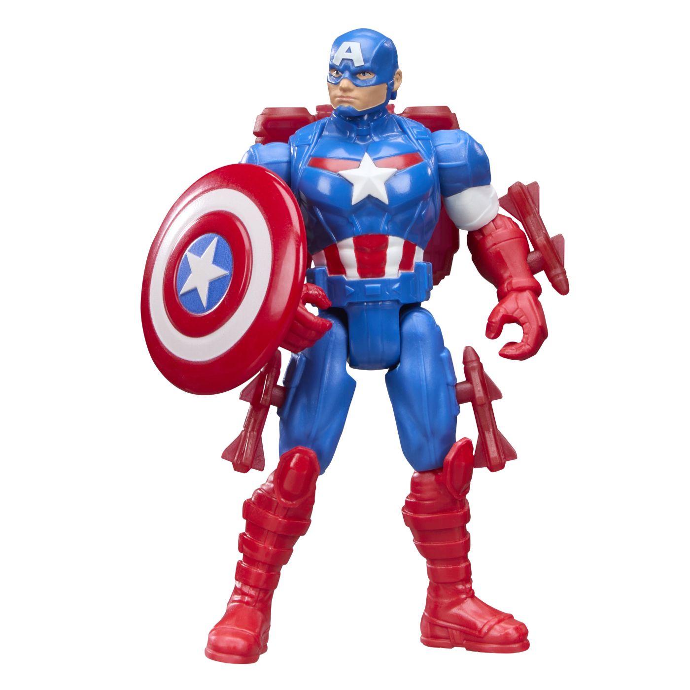 MARVEL AVENGERS ACTION VERS SET FIGURINA CAPTAIN AMERICA SI ACCESORII 11.4CM [ps:5a3be663-3b1a-4ca0-bfea-22e28896d64f]