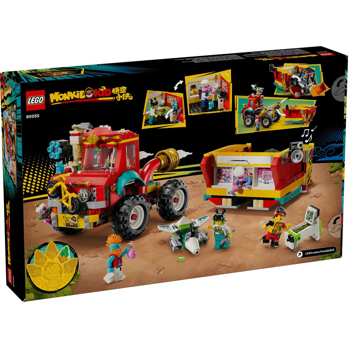LEGO MONKIE KID CAMIONUL ELECTRIC AL ECHIPEI LUI MONKIE - Imagine 10 [ps:9d46356a-d874-491f-b0c2-ad5f6fc9adad]