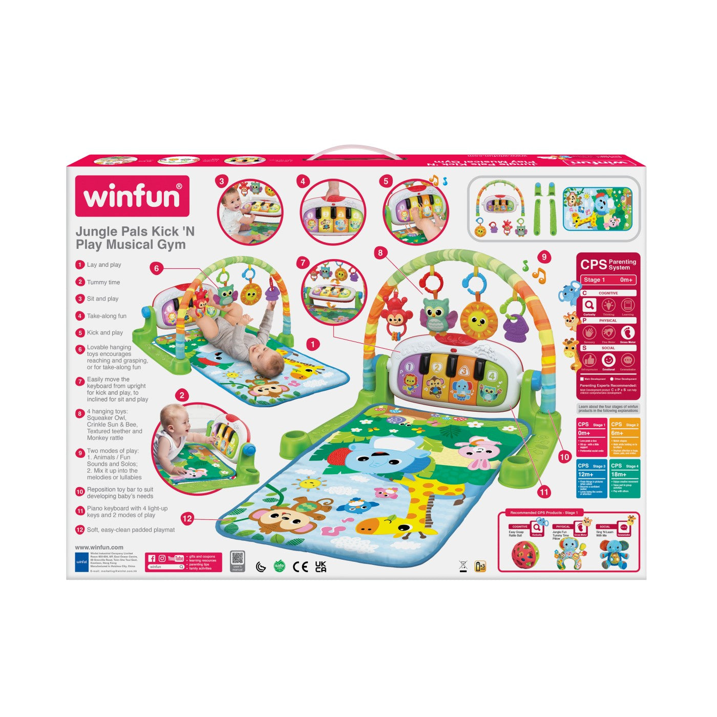 WINFUN CENTRU DE ACTIVITATI MUZICAL PRIETENII DIN JUNGLA - Imagine 6 [ps:792f4d6b-1e14-40a9-b711-94f0f96077e2]