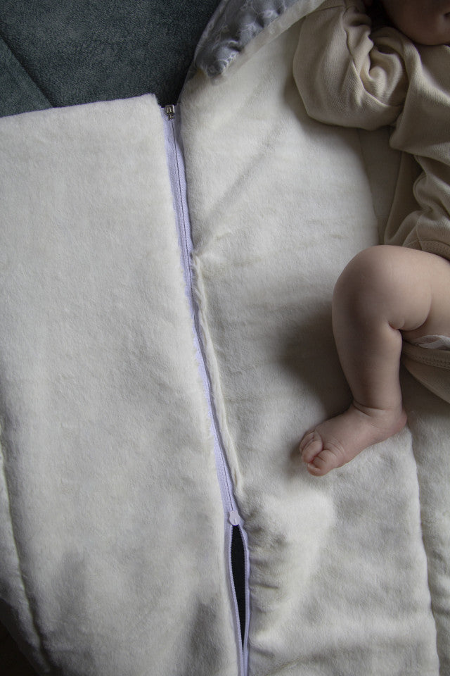 Paturica multifunctionala din bumbac BabyJem (Culoare: Maro) - Imagine 10