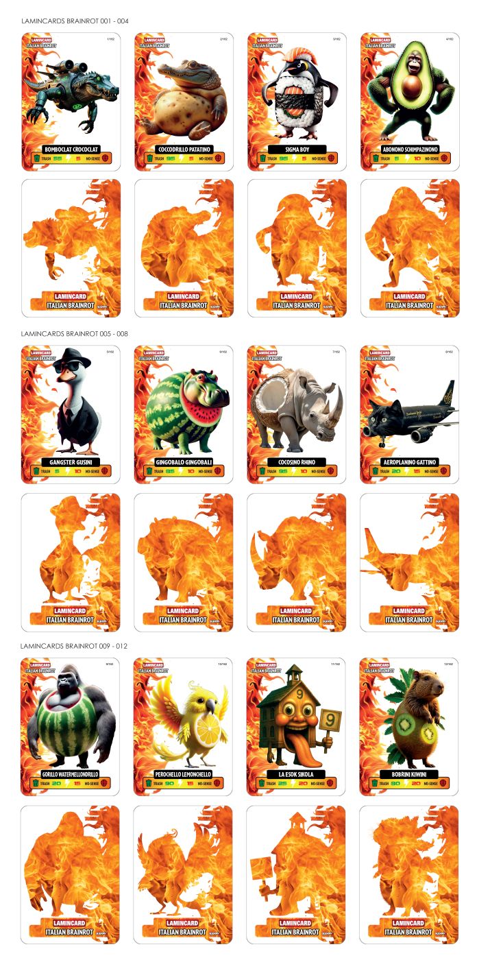 LAMINCARD ITALIAN BRAINROT AS - Imagine 10