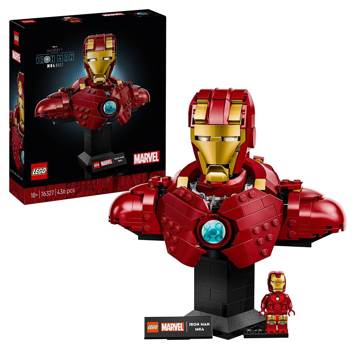 LEGO SUPER HEROES BUST IRON MAN 76327 [ps:2bc7f50e-0502-4361-8eb3-c85f01601c6c]