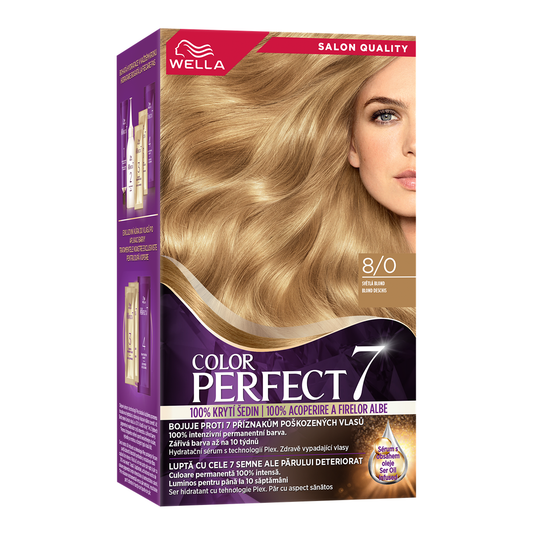COLOR PERFECT 7, vopsea de par, nuanta saten mediu, nr 4/0 - Imagine 11