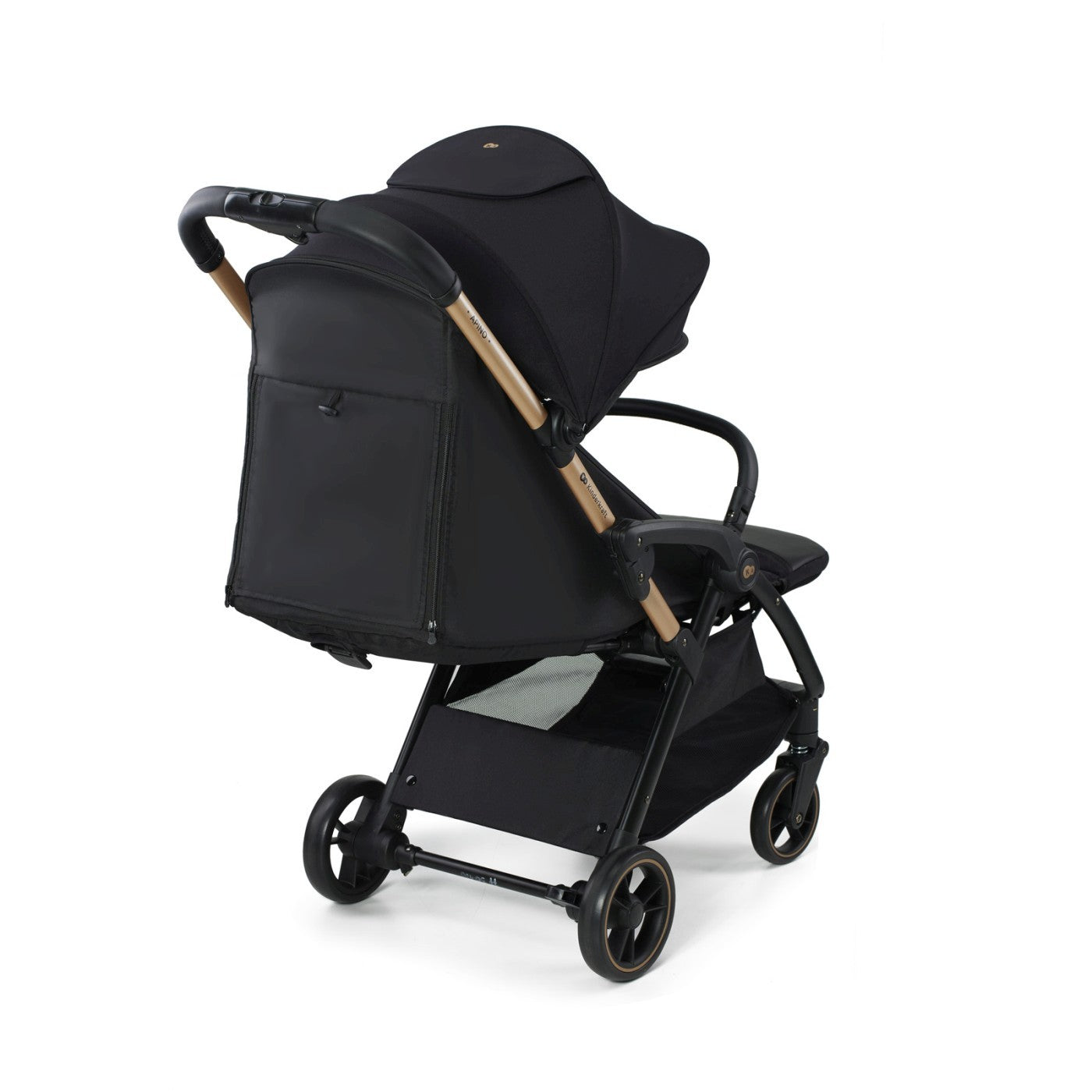CARUCIOR SPORT KINDERKRAFT APINO, 0-22 KG, DOVE GREY - Negru