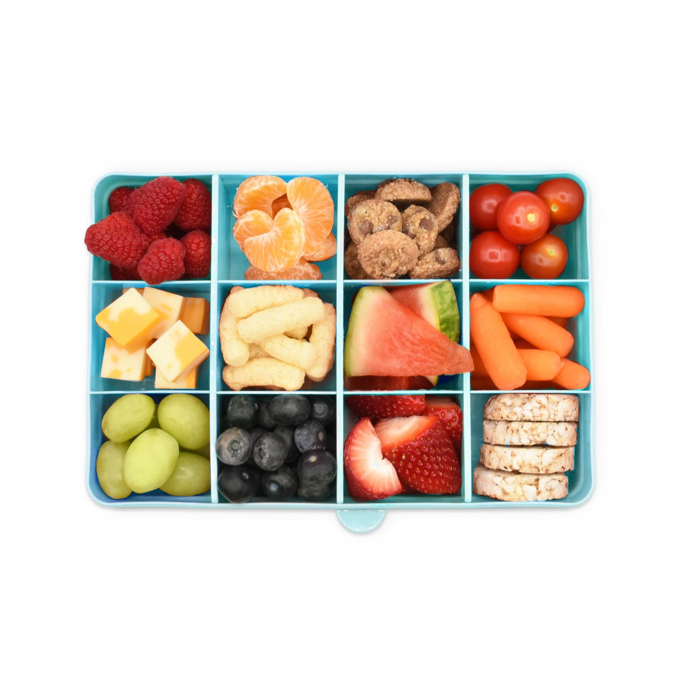 CUTIE SNACK 12 COMPARTIMENTE, MELII, BLUE [ps:4d622d4c-d421-417d-bed5-9bb3166f83d3]
