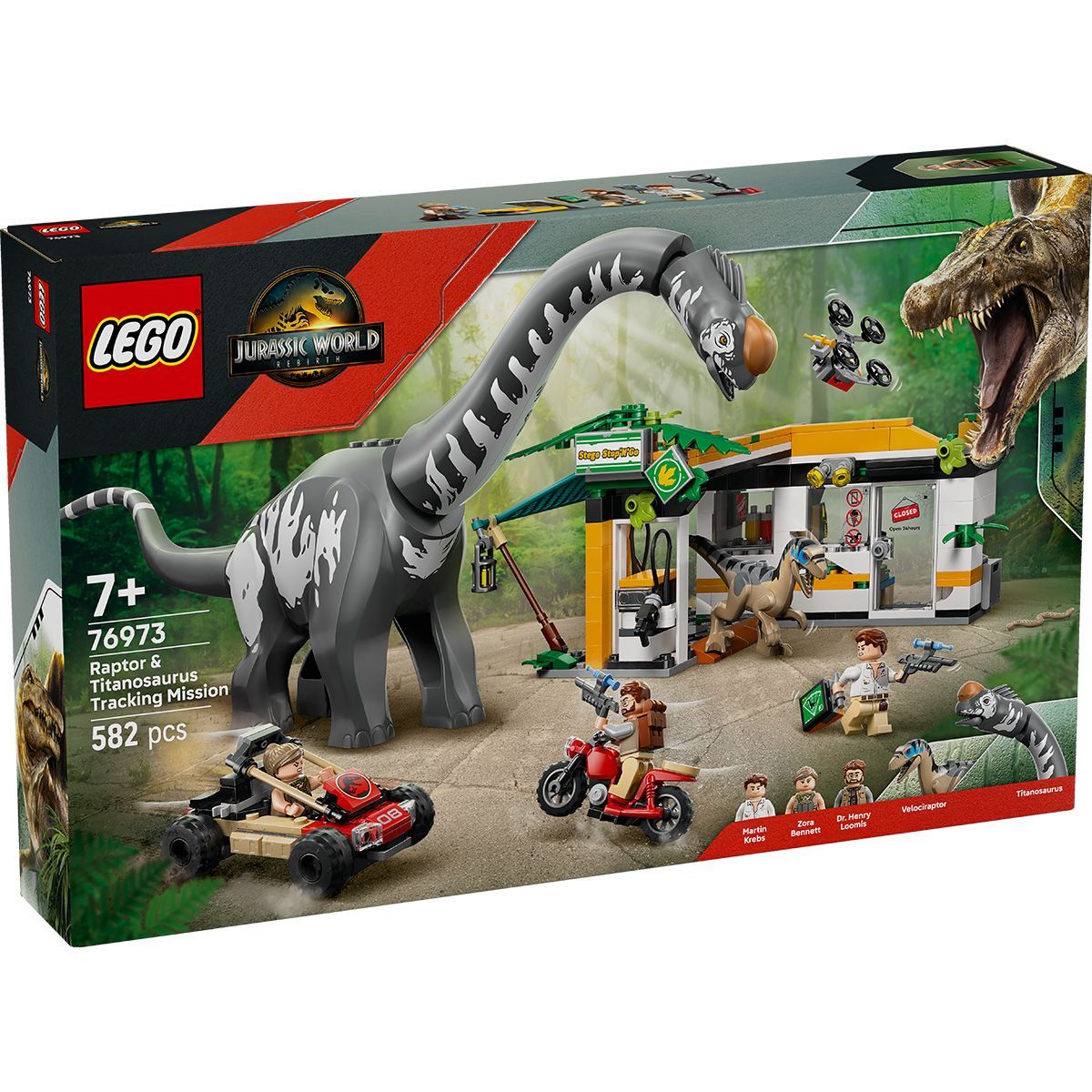 LEGO JURASSIC WORLD RENASTEREA MISIUNE DE URMARIRE A UNUI VELOCIRAPTOR SI A UNUI TITANOSAURUS 76973 [ps:f70e9bb7-c745-492a-98ad-b8c1845a35c7]