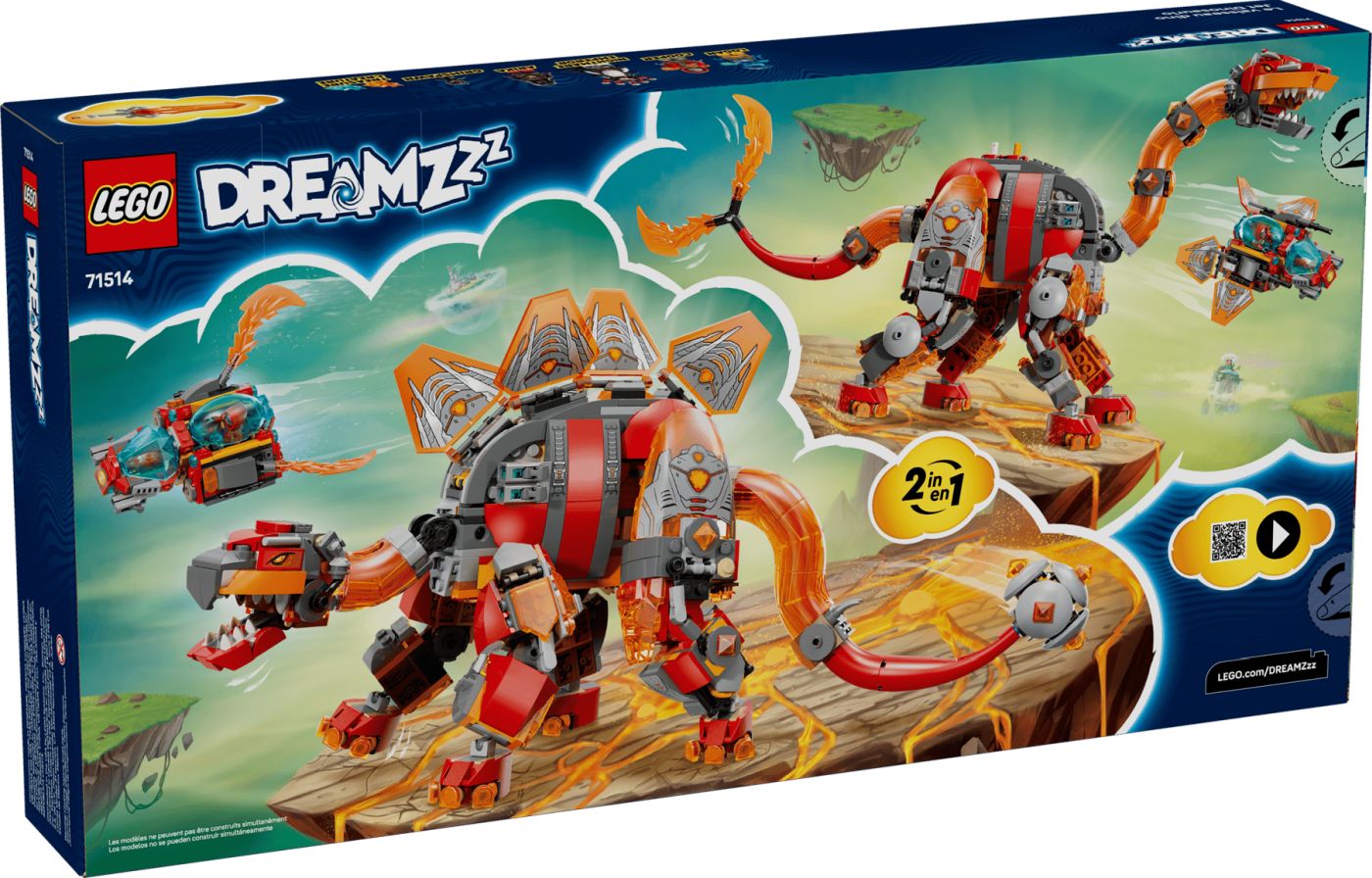 LEGO DREAMZZZ DINOZAUR APARAT DE ZBOR 71514 - Imagine 2 [ps:135269f7-9f98-4ffd-ae66-0db959f2de80]