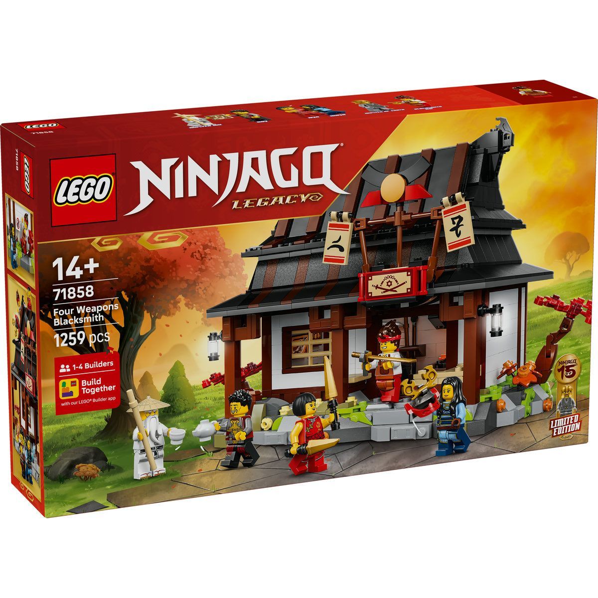 LEGI NINJAGO FIERARUL PATRU ARME LA A 15 A ANIVERSARE 71858 [ps:70a57fad-9909-4d8b-a924-782adb1d0505]