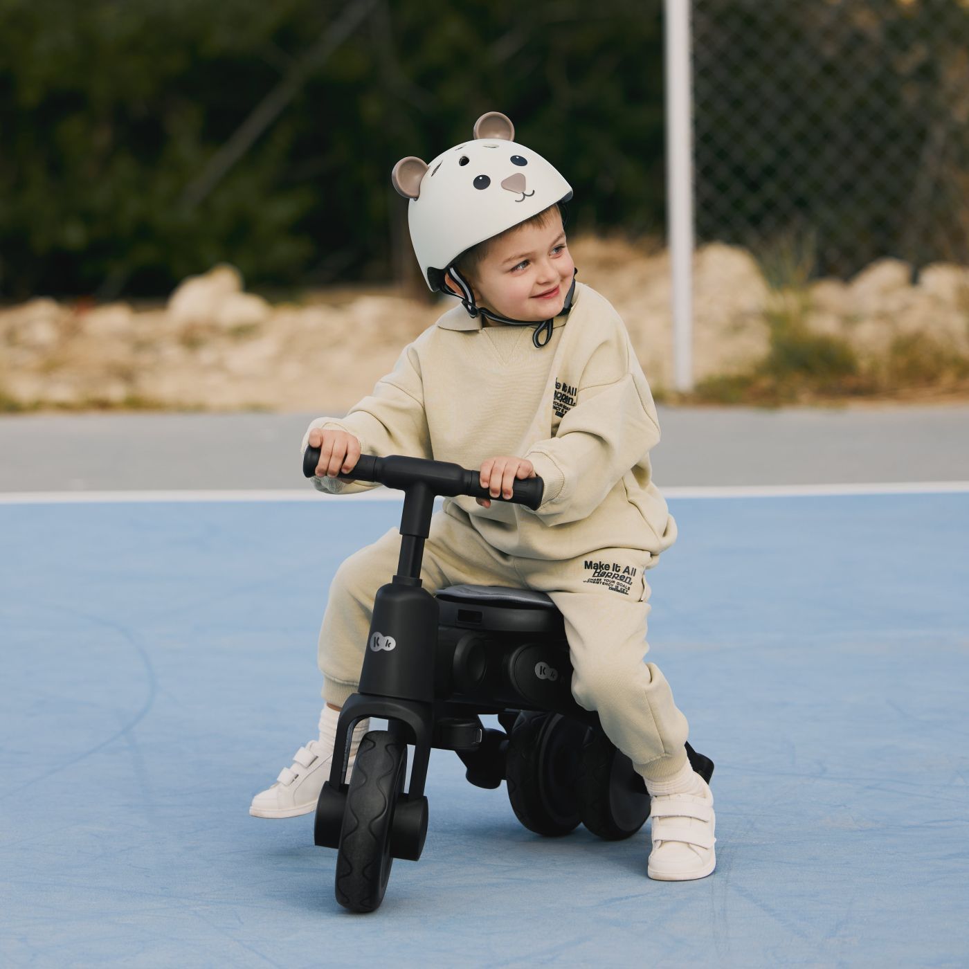 TRICICLETA KINDERKRAFT JAZZ 2, GREY - Imagine 11