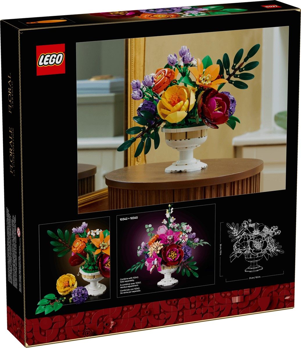 LEGO BOTANICALS  ARANJAMENT FLORAL 10345 - Imagine 2 [ps:e14f6207-83bf-4ceb-aa63-cb0d26db2eac]