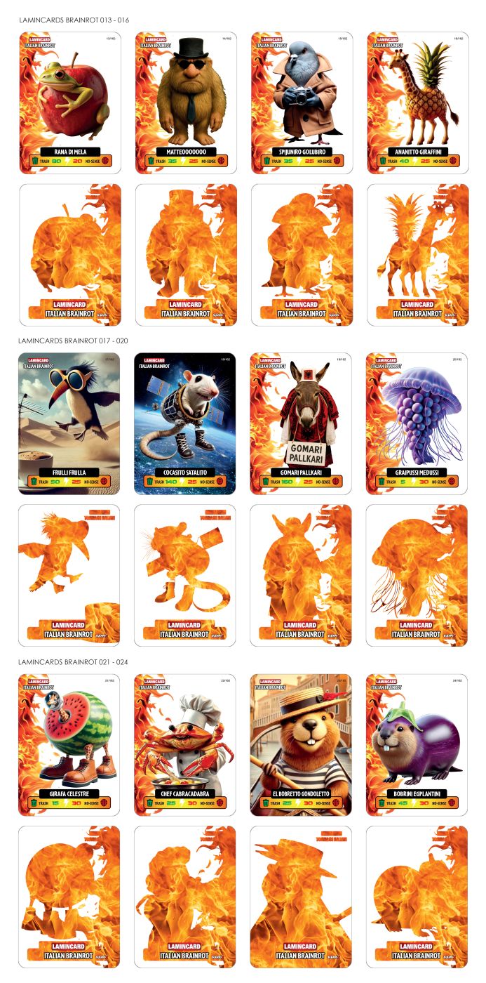 LAMINCARD ITALIAN BRAINROT AS - Imagine 11