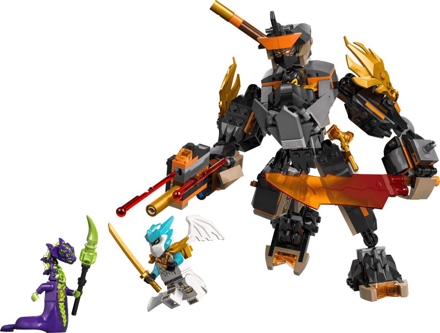LEGO NINJAGO ROBOTUL DE MISIUNE AL LUI COLE SI DRAGONUL ZANE 71854 [ps:7b0a002d-5154-44ec-ac8a-7037c22f0b89]