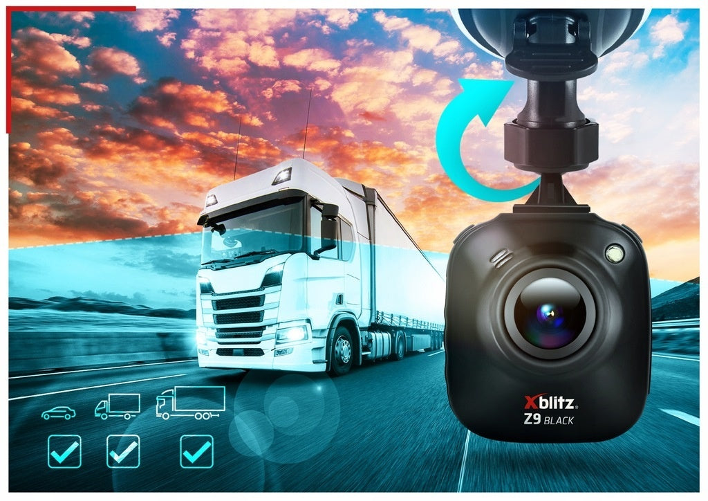 Neno Xblitz Z9 - Cameră auto 4K, unghi 140°, Carcasă Metalică, Mod Parcare, negru [ps:3f1d8d34-2cff-442d-b116-e8eda41dae99]