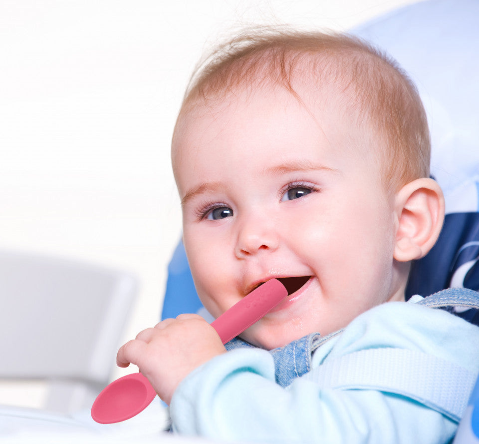 Lingurita din silicon BabyJem (Culoare: Turcoaz) - Imagine 11