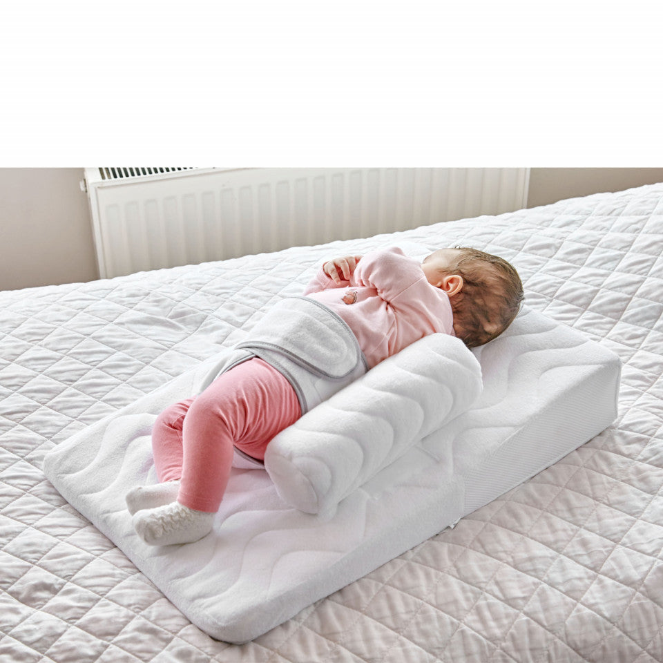 Salteluta pozitionator pentru bebelusi BabyJem Reflux Pillow (Culoare: Gri) [ps:089b4c69-a382-4357-b535-c5afa103d15a]