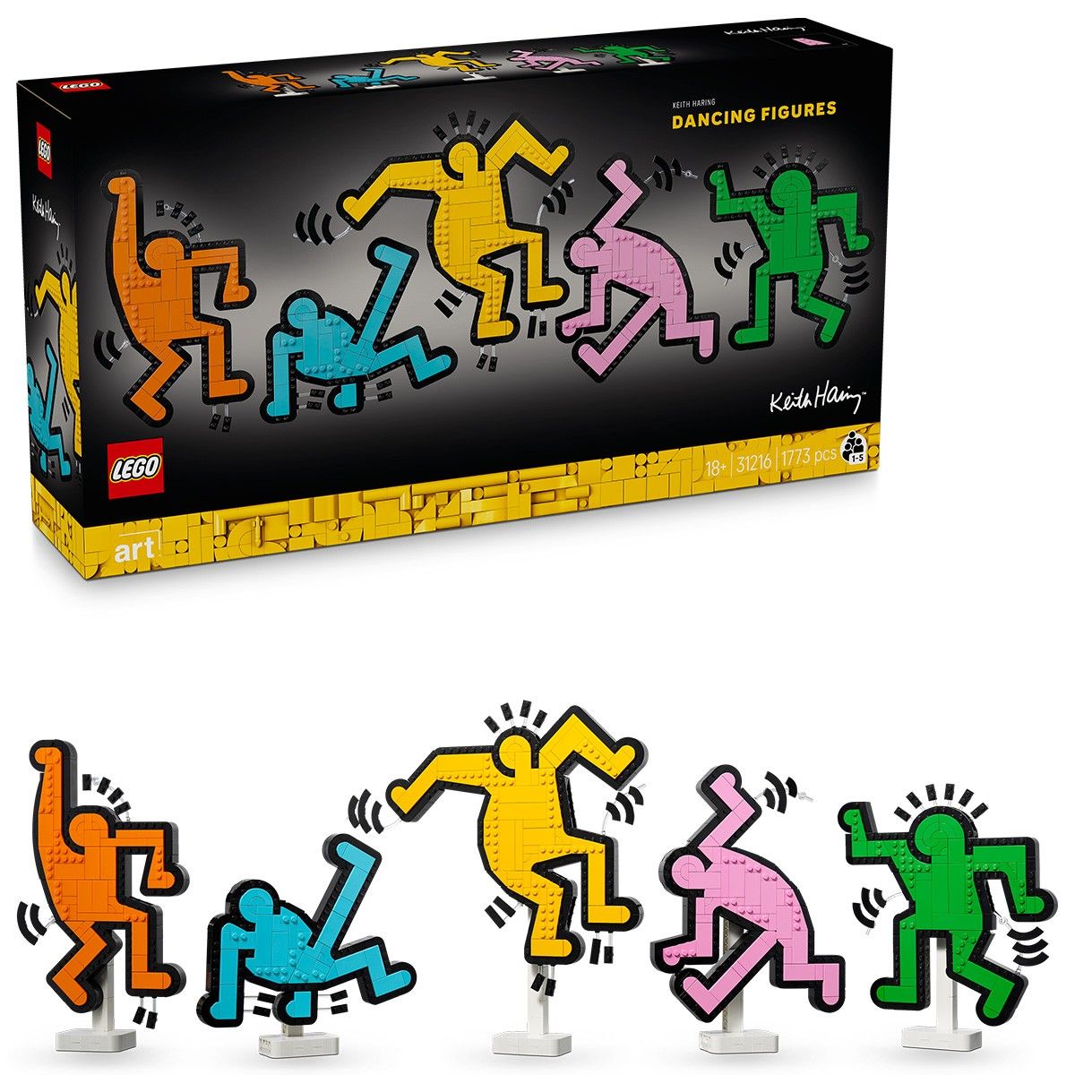 LEGO ART KEITH HARING FIGURINE CARE DANSEAZA 31216 [ps:f22dc68a-65f1-44fd-88a4-3a2d6e0abc36]