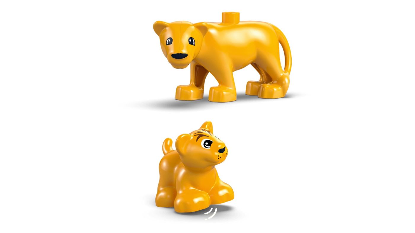 LEGO DUPLO FAMILII DE ANIMALE SALBATICE: PINGUINI SI LEI 10442 [ps:4968e43a-f314-426d-9912-04712c99eba8]