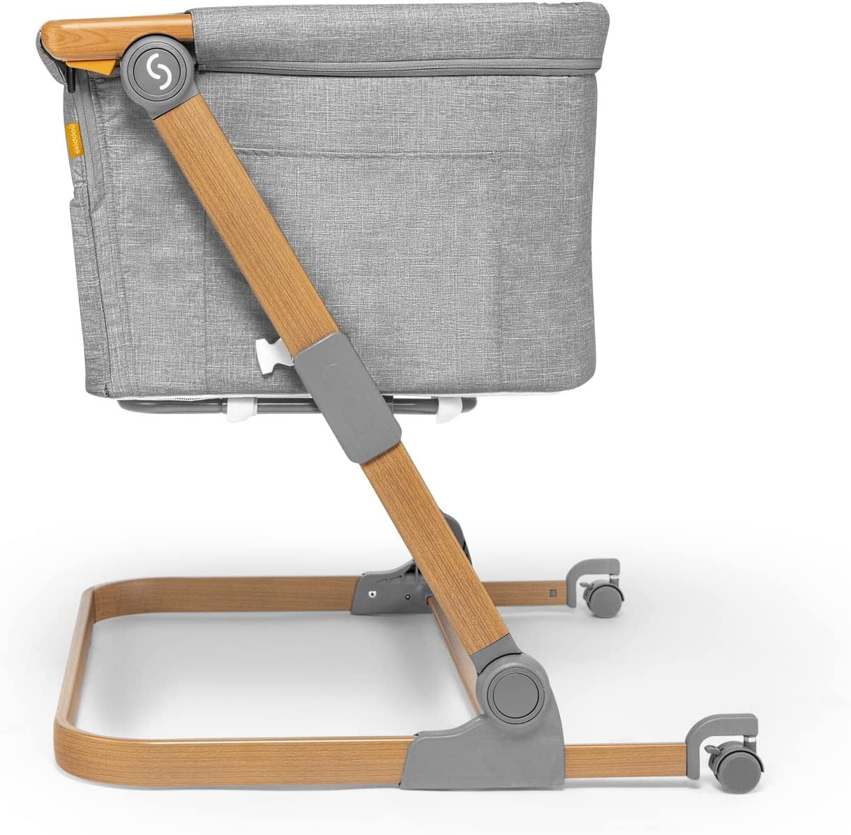 Patut 3 in 1 co-sleeping Skiddou Natt, Normandic Wood, Wood-gri - Imagine 8 [ps:cafdf2ce-bd06-48ef-8613-117ab5a400ff]