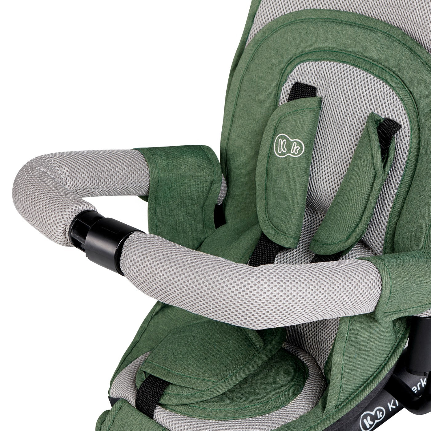 TRICICLETA KINDERKRAFT SPINSTEP, GREY - Verde