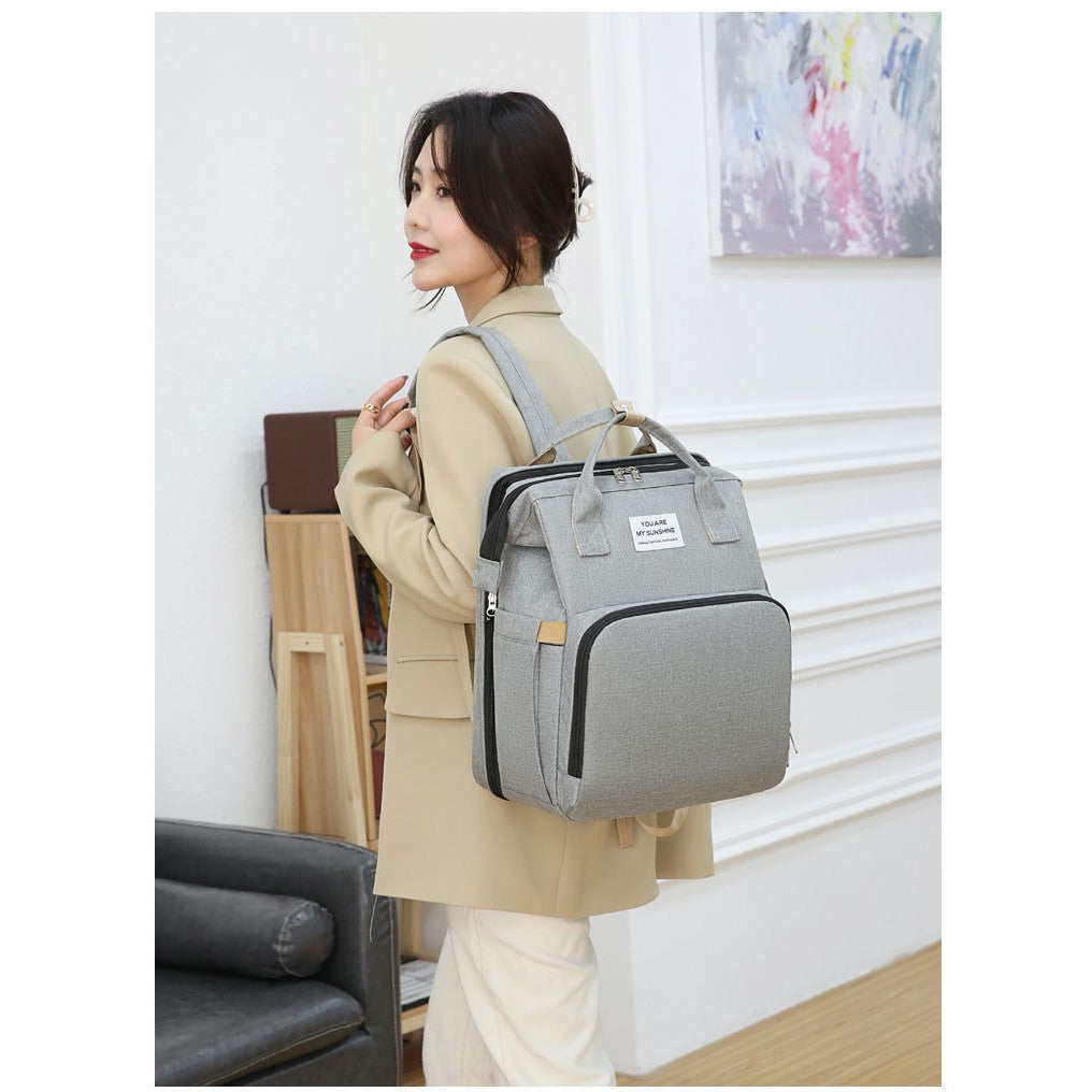 Rucsac Multifunctional Flippy cu Patut Pliabil | infant.ro - Gri (11) [ps:1571824f-c267-477c-aa70-4ad619426920]